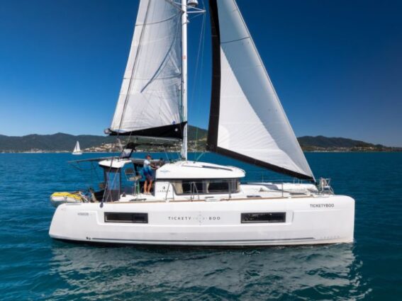 Tickety Boo Lagoon 40.4G Sailing Catamaran Feature