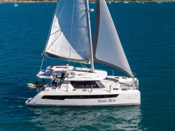 Kiana Rose Leopard 42.3 Sailing Catamaran Feature