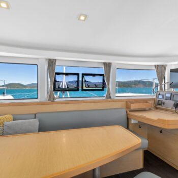 Offline Lagoon 42.4 Sailing Catamaran Nav desk