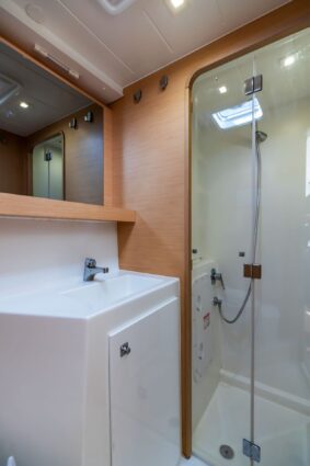 Offline Lagoon 42.4 Sailing Catamaran bathroom 3