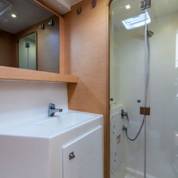 Offline Lagoon 42.4 Sailing Catamaran bathroom 3
