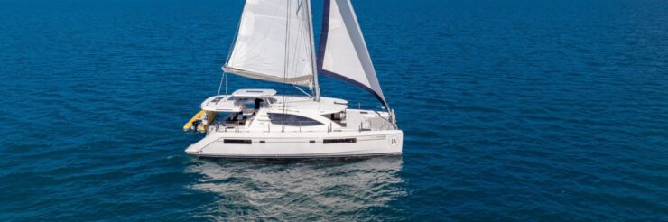 Indigo Voyager Leopard 48.4 Sailing Catamaran Banner