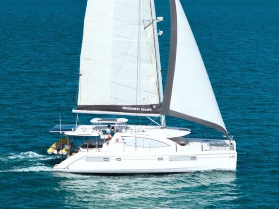 Leopard 48.4 Sailing catamaran feature retouched
