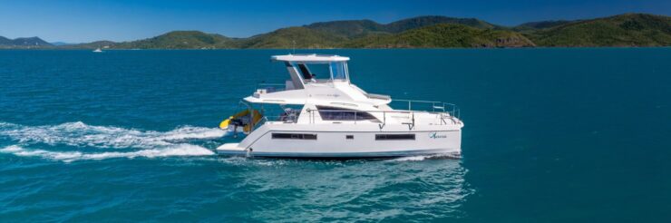 Aurora Leopard 43.4 Power Catamaran Banner
