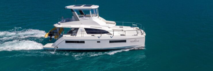 Neptune Leopard 43.4 Power Catamaran Banner