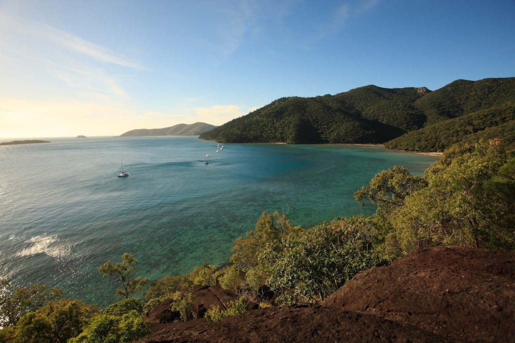 Stonehaven Bay anchorage for Whitsunday Escape bareboat charters
