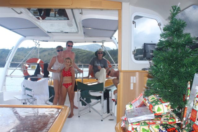 Christmas on a bareboat in the Whitsundays