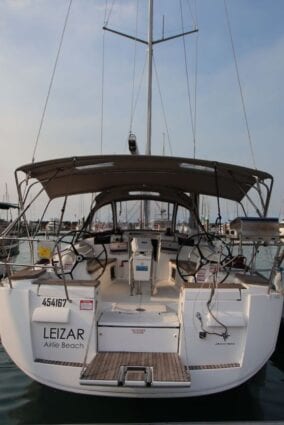 Jeanneau 43 Helm and Transom