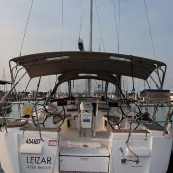 Jeanneau 43 Helm and Transom