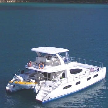 Whitsunday Escape power catamaran Leopard 47 Skipper yourself Charter
