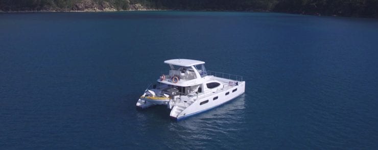 Whitsunday Escape Power Catamaran Leopard 47 Skipper Yourself Charters