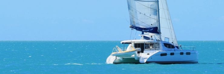 Whitsunday Escape Leopard 46 big sailing catamaran for rent in Airlie Beach