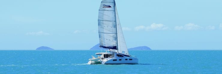 Whitsunday Escape Leopard 46 big sailing catamaran for rent in Airlie Beach
