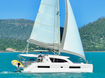 Whitsunday Escape Leopard 40 3 cabin sailing catamaran for rent