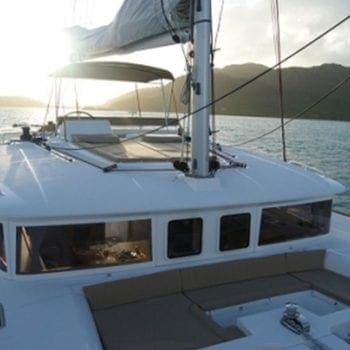 Whitsunday Escape Lagoon 450 Flybridge Forward Deck