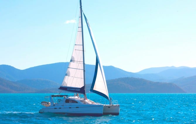 Whitsunday Escape sailing catamaran Leopard 42 Charter Boat Queensland