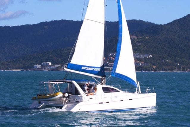 Whitsunday Escape sailing catamaran Leopard 42 Skipper yourself Charters