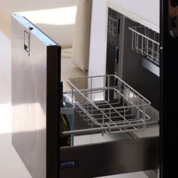 Whitsunday Escape Nautitech Open 46 external fridge drawer open 1500