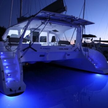 Seawind 1260 Blue Lights