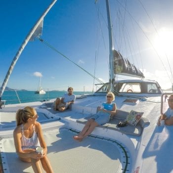 family holiday on a bareboat in the Whitsundays