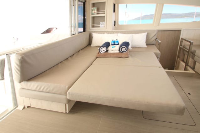 Whitsunday Escape Leopard 401 saloon double bed