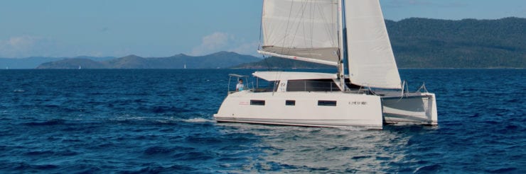 Whitsunday Escape Leopard 43 sailing catamaran bareboat holiday rent a yacht
