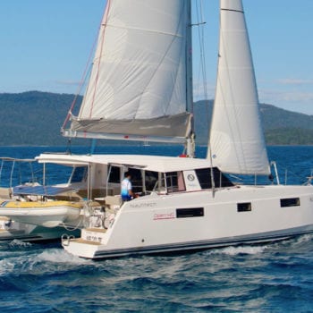 Whitsunday Escape Nautitech Open 40 sailing catamaran for rent bareboat charter holiday