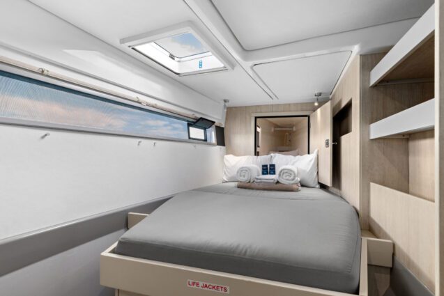 Argo Leopard 48.4 Sailing Catamaran - Stb fwd cabin