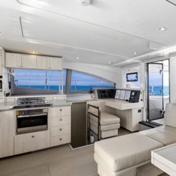 Argo Leopard 48.4 Sailing Catamaran - Galley view 1