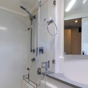 Argo Leopard 48.4 Sailing Catamaran Bathroom
