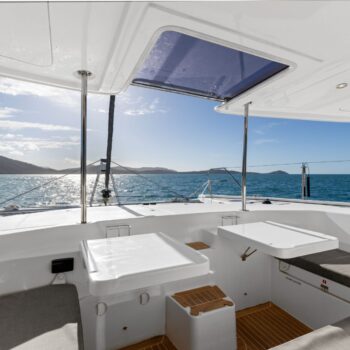 Argo Leopard 48.4 Sailing Catamaran - Forward cockpit