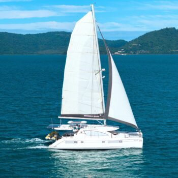 Argo Leopard 48.4 Sailing Catamaran - Under sail