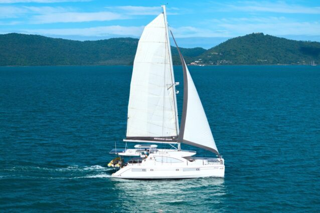 Argo Leopard 48.4 Sailing Catamaran - Under sail