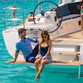 Whitsunday Escape Sailing Yacht Beneteau 41.1 Cockpit and Swim Platform