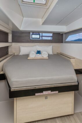 Mysa Leopard 50.5 Sailing Catamaran - Cabin storage 2