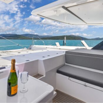 Mysa Leopard 50.5 Sailing Catamaran - Front Cockpit 2