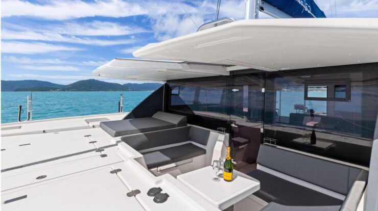 Mysa Leopard 50.5 Sailing Catamaran - Front Cockpit