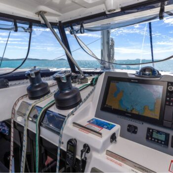 Mysa Leopard 50.5 Sailing Catamaran - Helm