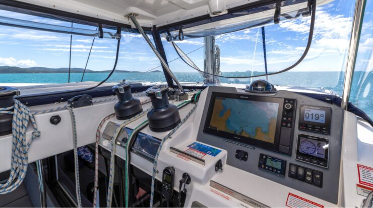 Mysa Leopard 50.5 Sailing Catamaran - Helm