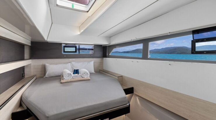 Mysa Leopard 50.5 Sailing Catamaran - Port aft Cabin