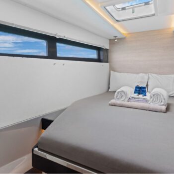 Mysa Leopard 50.5 Sailing Catamaran - Port fwd Cabin