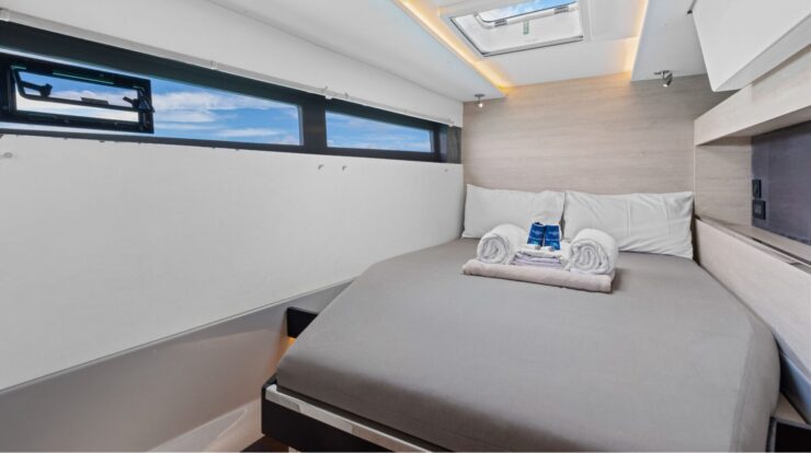Mysa Leopard 50.5 Sailing Catamaran - Port fwd Cabin