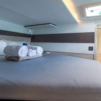 Mysa Leopard 50.5 Sailing Catamaran - Stbd aft bed