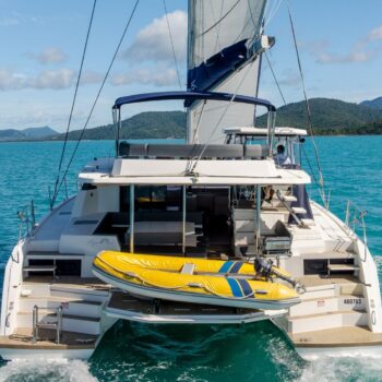 Mysa Leopard 50.5 Sailing Catamaran - Swim platform