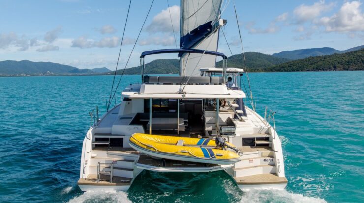 Mysa Leopard 50.5 Sailing Catamaran - Swim platform