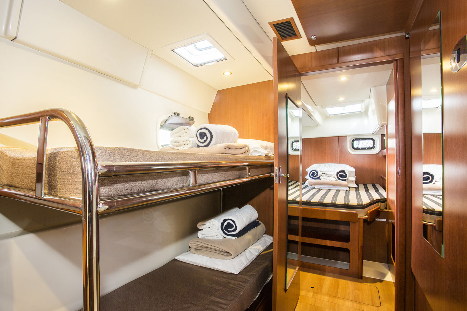 Whitsunday Escape Leopard 44 bunks main cabin sailing catamaran best