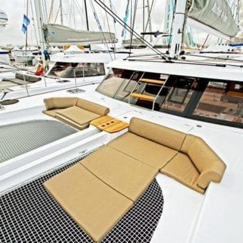 Whitsunday Escape Nautitech Open 46 Forward Seating on Nets