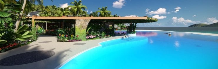 Daydream Island 2018 refurbishment new beachfront infinity pool