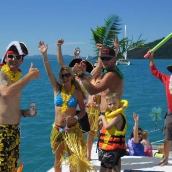 Party on a Whitsunday Escape bareboat for New Years Eve week in the Whitsundays