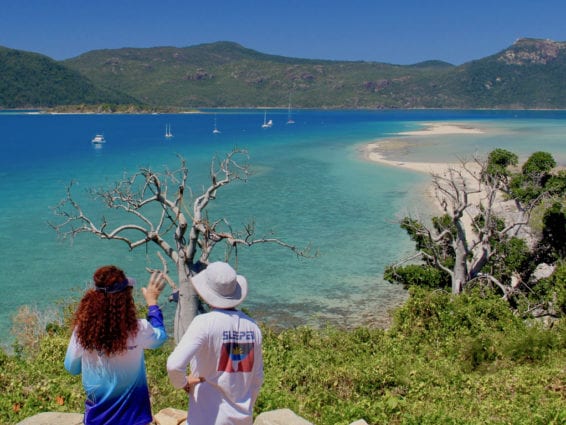 Visit new Langford Island bushwalk lookout for amazing views with Whitsunday Escape